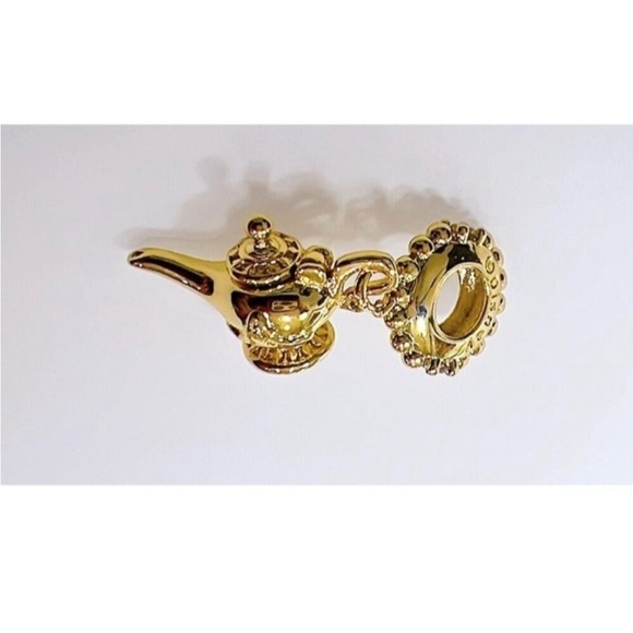 Pandora 1pcs Hold Aladdin’s Lamp Charm for bracelet or earrings or necklace - Picture 6 of 16